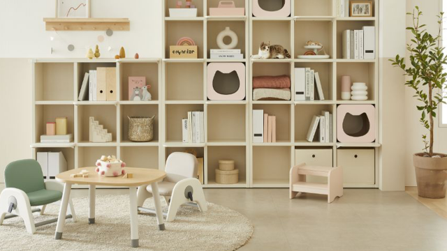 Sam Bookcase 3 tier 160cm Modèle 3D .c4d .max .obj .3ds .fbx .stl .blend 