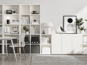 Sam Bookcase 3 tier 160cm 3D Model