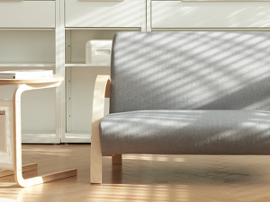 Solid wood pocket side table Modelo 3D