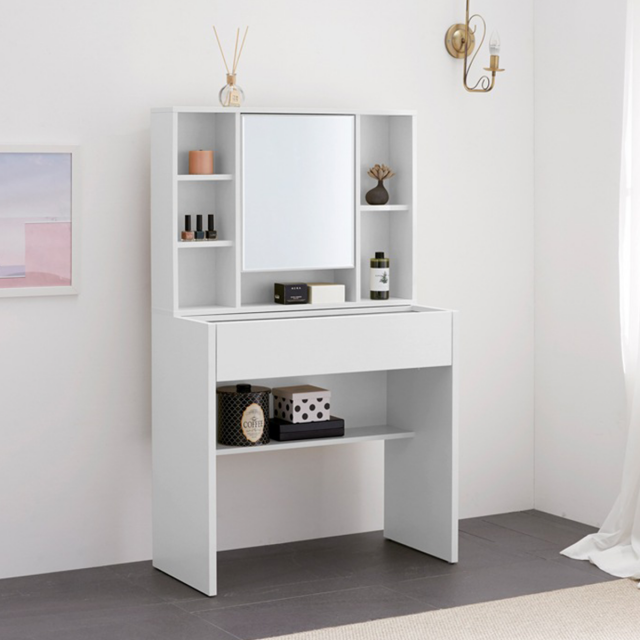 Emily 600 multi storage mini vanity table Modelo 3D .c4d .max .obj .3ds .fbx .stl .blend 