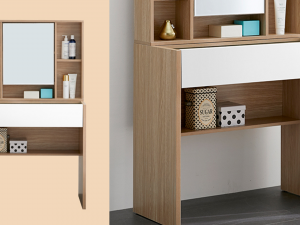 Emily 600 multi storage mini vanity table Modelo 3D