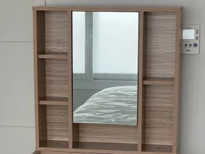 Emily 600 multi storage mini vanity table 3D Model