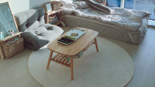 Wooden Seat Sofa Table Modèle 3D .c4d .max .obj .3ds .fbx .stl .blend
