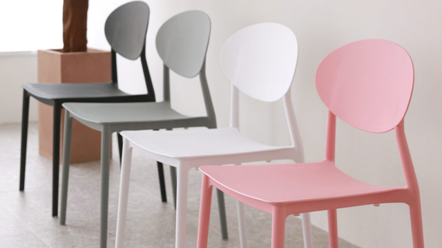 Clover chair Model 3D .c4d .max .obj .3ds .fbx .stl .blend 
