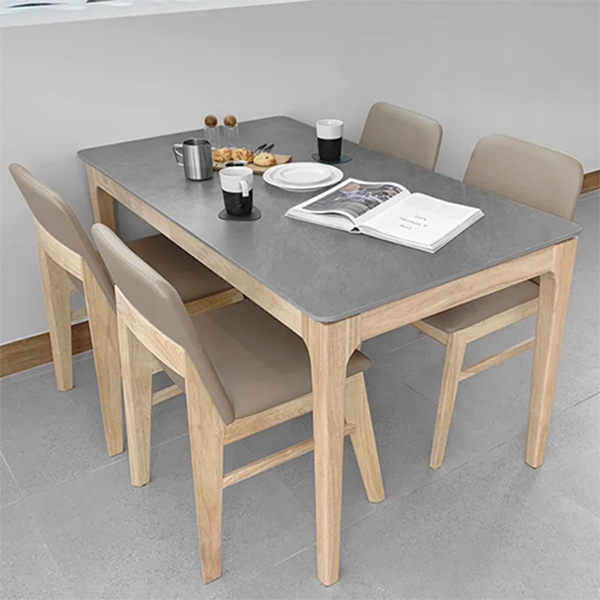 Nutella Natural Ceramic Table Set 3D Model .c4d .max .obj .3ds .fbx .stl .blend 