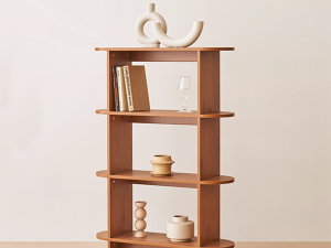 Ronde 3 Tier Round Shelf Decorative Modèle 3D