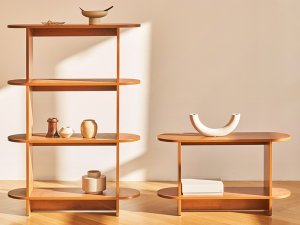 Ronde 3 Tier Round Shelf Decorative Modelo 3D