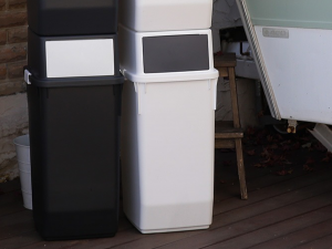 White Separation Bin 35L Modello 3D