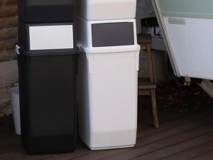White Separation Bin 35L 3D Model
