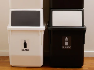 White Separation Bin 35L 3D Model