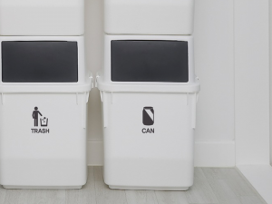 White Separation Bin 35L Modello 3D