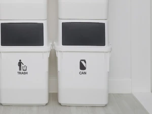 White Separation Bin 35L 3D Model