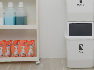 White Separation Bin 35L Modello 3D