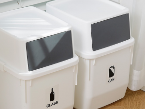 White Separation Bin 35L Modello 3D