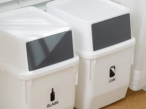 White Separation Bin 35L 3D Model