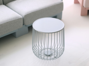 CL round living room table sofa table 400 3Dモデル