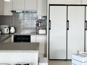 Bespoke Grade 1 380 liter 1-door refrigerator Modelo 3D