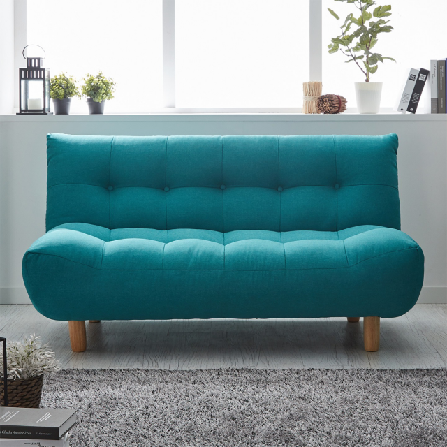 2-seater waterproof fabric sofa 3D Model .c4d .max .obj .3ds .fbx .stl .blend 