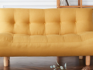2-seater waterproof fabric sofa 3D Model