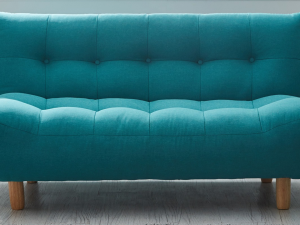 2-seater waterproof fabric sofa 3D Model