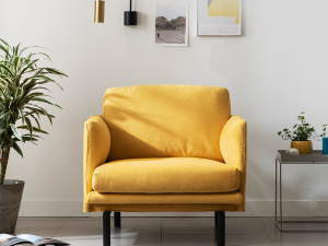 Style Clean Washable XF Fabric Sofa 3D Model