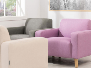 Pico single seat fabric sofa Modèle 3D