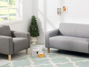Pico single seat fabric sofa Modèle 3D