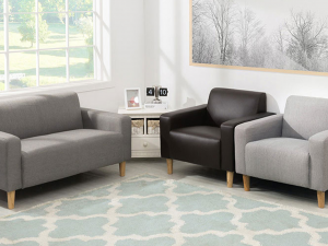 Pico single seat fabric sofa Modèle 3D
