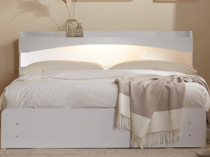 Groove LED Light Storage Bed Frame 3Dモデル