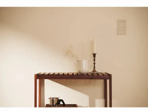 Wood shelf cabinet 3D Model