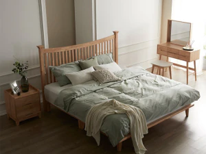 ラウム セブンツリー無垢材ベッド 3Dモデル