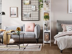 Selfie fabric wide sofa Model 3D