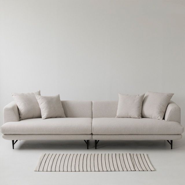 DK080 4-seater sofa 3Dモデル .c4d .max .obj .3ds .fbx .stl .blend
