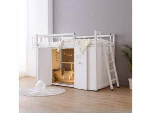 Bed storage type SS ladder 3D Model