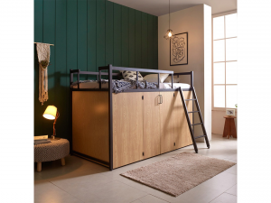 Bed storage type SS ladder 3D 模型