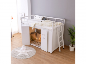 Bed storage type SS ladder 3D 模型