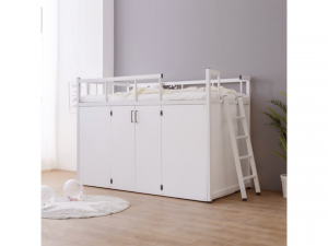 Bed storage type SS ladder 3D 模型