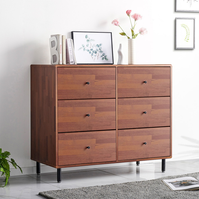Sina 1200 3 tier wide chest of drawers 3D Модель .c4d .max .obj .3ds .fbx .stl .blend