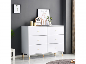 Sina 1200 3 tier wide chest of drawers 3D Модель