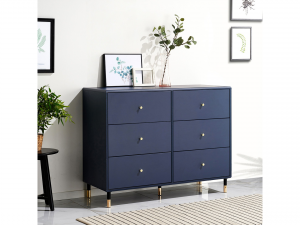 Sina 1200 3 tier wide chest of drawers 3D Модель