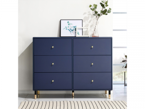 Sina 1200 3 tier wide chest of drawers 3D Модель