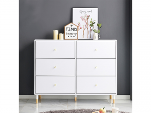 Sina 1200 3 tier wide chest of drawers 3D Модель