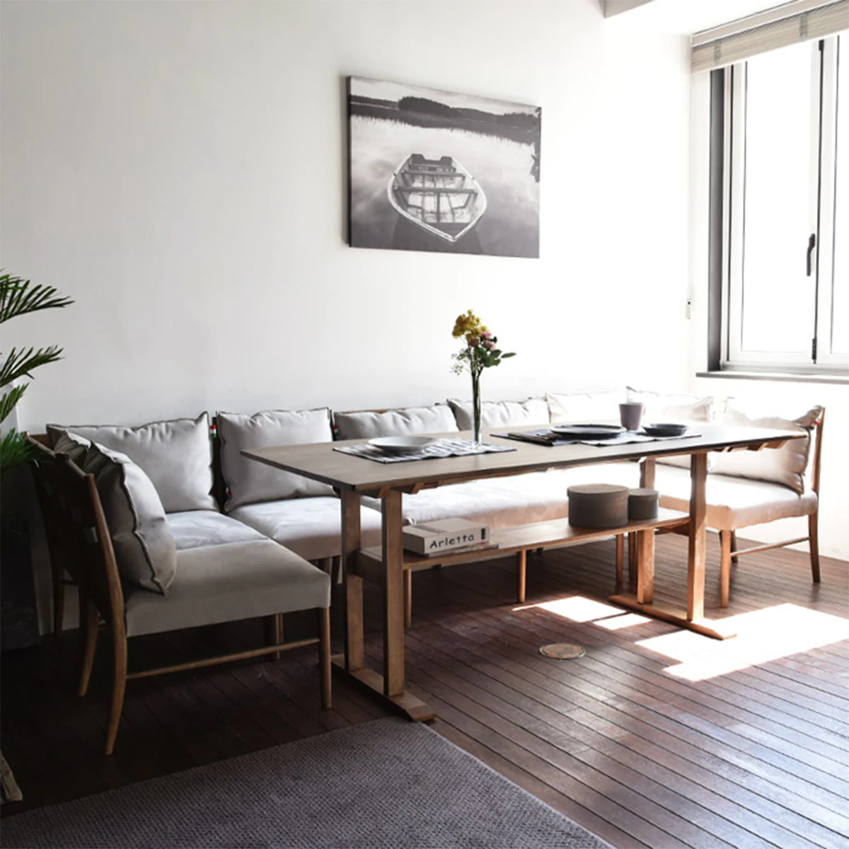 Heimish Living Dining 3D Model .c4d .max .obj .3ds .fbx .stl .blend