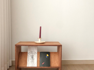 LOM ROM Magazine Rack Table Modelo 3D