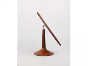 Hennings Chestnut Wood Tabletop Mirror 3D Model