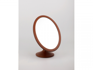 Hennings Chestnut Wood Tabletop Mirror 3D Модель