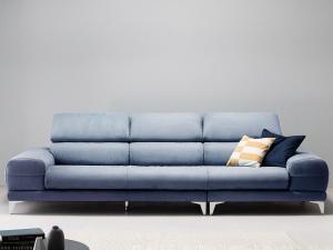 Mary 4 person swept fabric sofa Modelo 3D