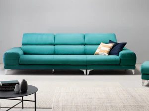 मैरी 4 व्यक्ति स्वेप्ट फैब्रिक सोफा 3D मॉडल