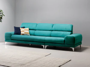 मैरी 4 व्यक्ति स्वेप्ट फैब्रिक सोफा 3D मॉडल