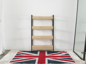 Bookshelf 4 Tier Model 3D